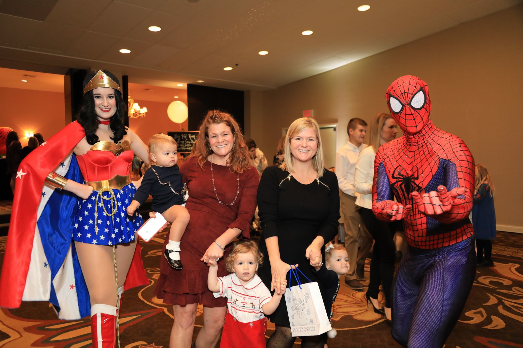 Madaline Roell, Mary Jane Sheets, Barry Sheets, Molly Roell, Maeve Roell